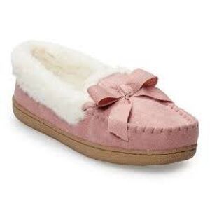 Sonoma Women's Slippers in Pink and Cream